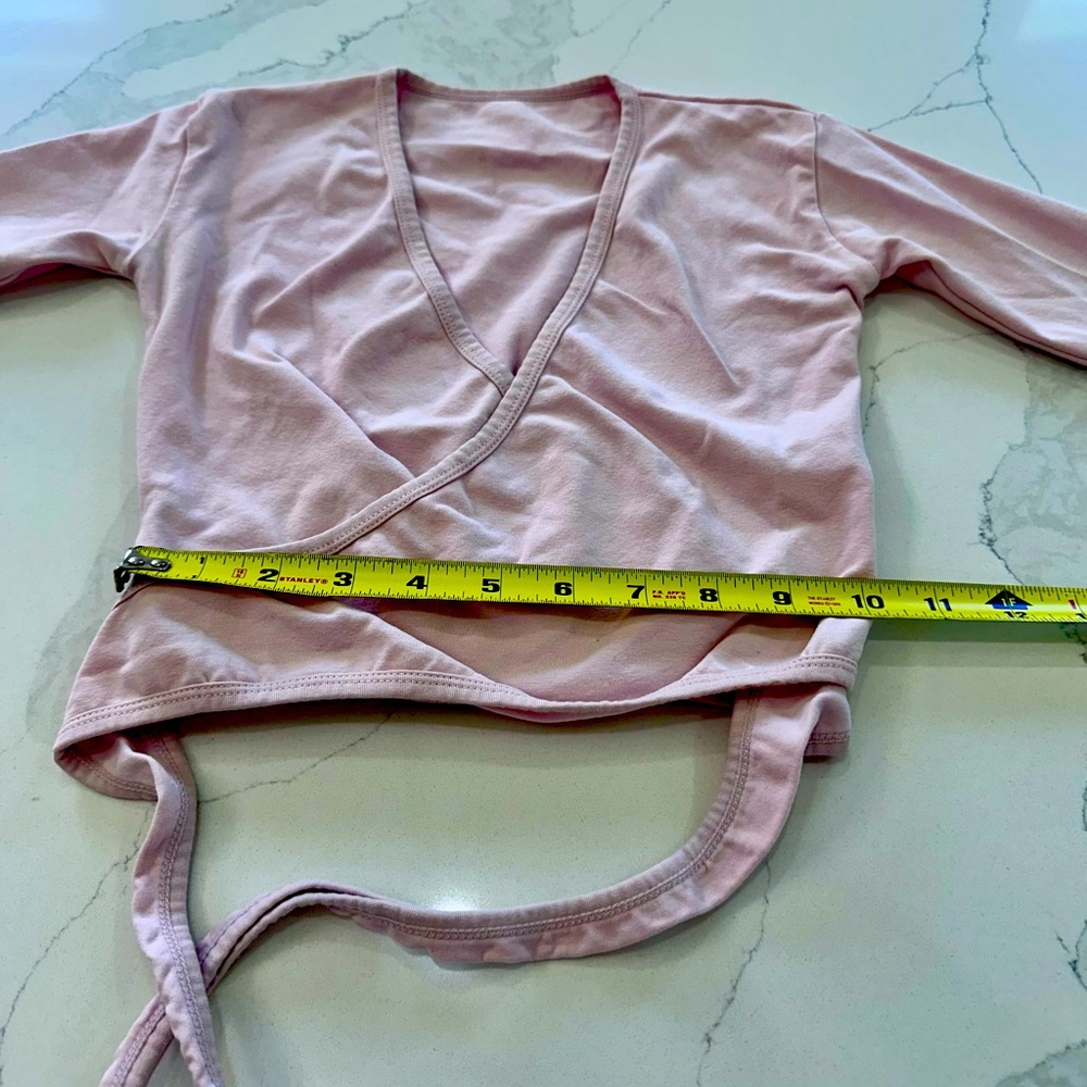 Pink ballet sweater